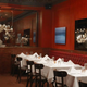 White tablecloth steakhouse dining room